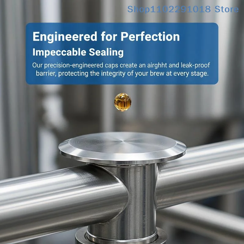 Rust Proof 304 Stainless Steel Sanitary Clamp Ferrule End Cap O/D 25.4-155mm for Pharmaceutical Chemical Industrial Pipeline Fi