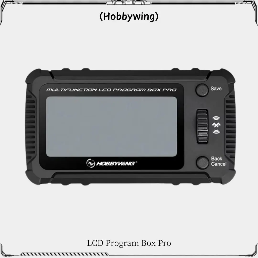 Hobbywing صندوق برنامج LCD متعدد الوظائف Pro OTA Parameter/تحديث البرامج الثابتة بطارية 1-8S لـ PLATINUM XERUN EZRUN Seaking Pro ESC