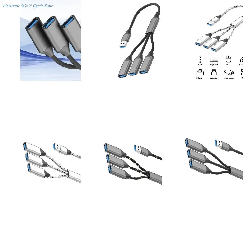 

A3PD 3 PORT USB HUB с зарядкой функции для ноутбука U DISK DATA