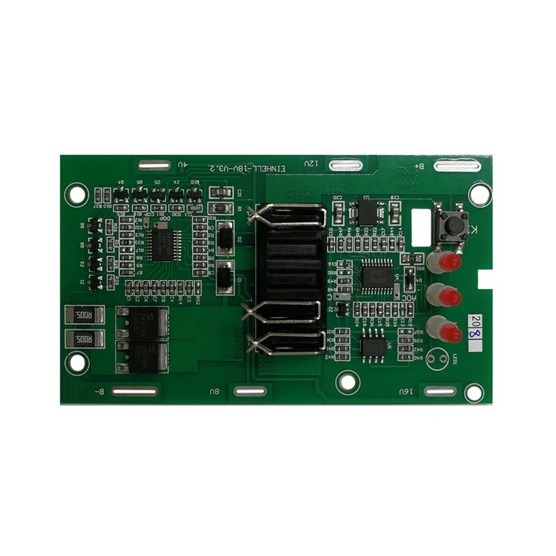 4511396リチウムイオン電池充電保護回路基板pcbボードeinhellため電源x-変更18v 20vリチウム