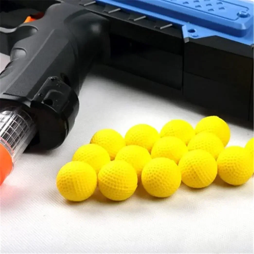 25/50/75/100PCSRedRoundsMiękka pianka Apollo Refill Ammo Ball Bullets For Rival Toys Gun Series Toy Gun Outdoor Practice Red Bullets