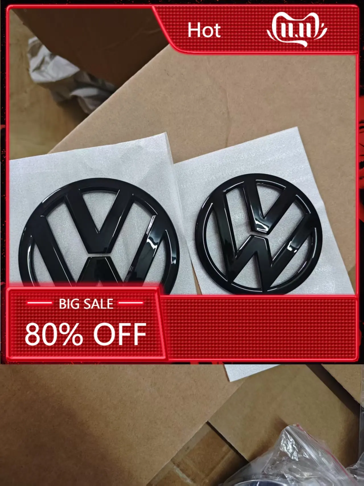 

Для VOLKSWAGEN VW: 2 шт. — Замена эмблем на переднюю решетку радиатора (110 мм) и на крышку багажника (90 мм) — Эмблемы для автомобилей Volkswagen VW