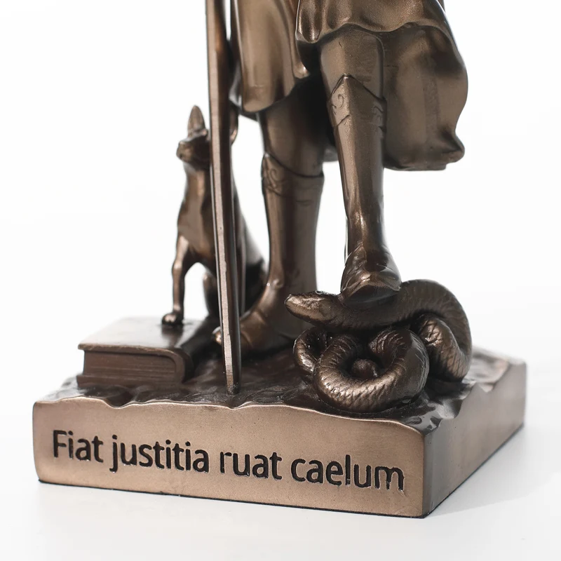 Copper justice and fairness Muse Themis sculpture Statue Lawyer's office Legal balance ornament