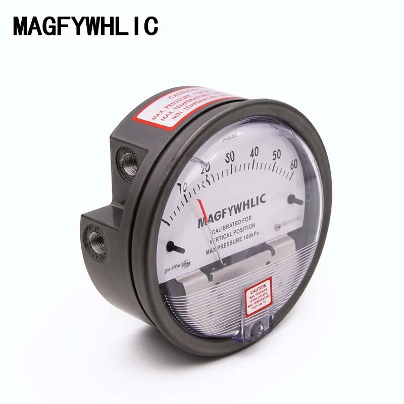 MAGRFHELIC Clean Room Pressure Differential Gauge Purification  Micro   Circular Pointer 60pa 100pa 500pa