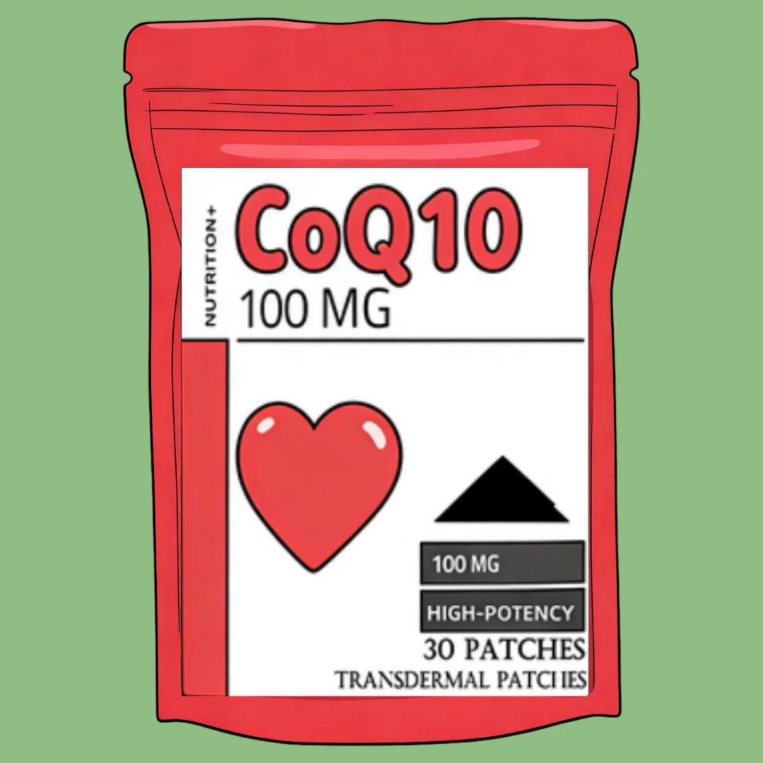 Health Power Tools - Patchs transdermiques de coenzyme Q10, puissant