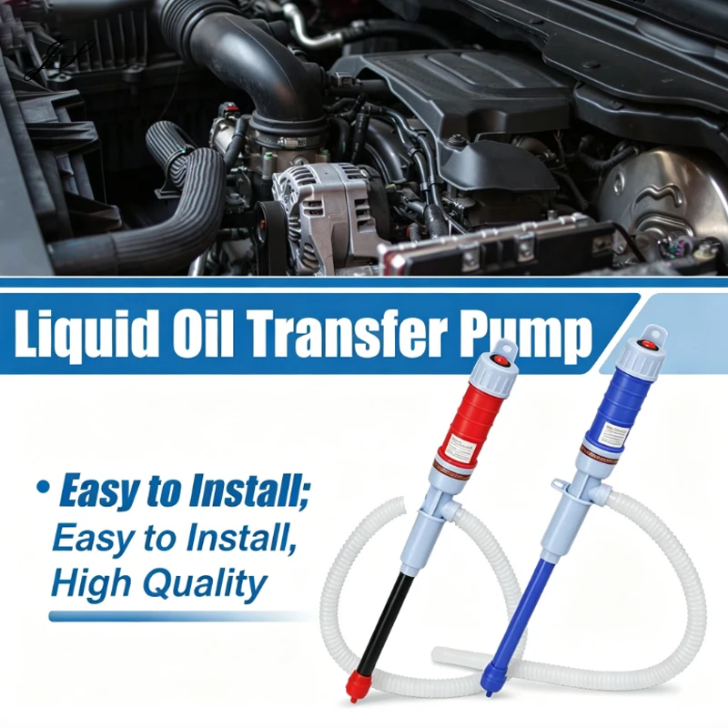 

Liquid Oil Transfer Pump Water Pump Powered Electric Outdoor Car Vehicle Fuel Gas Transfer Suction Pumps Liquid Transfer Parts