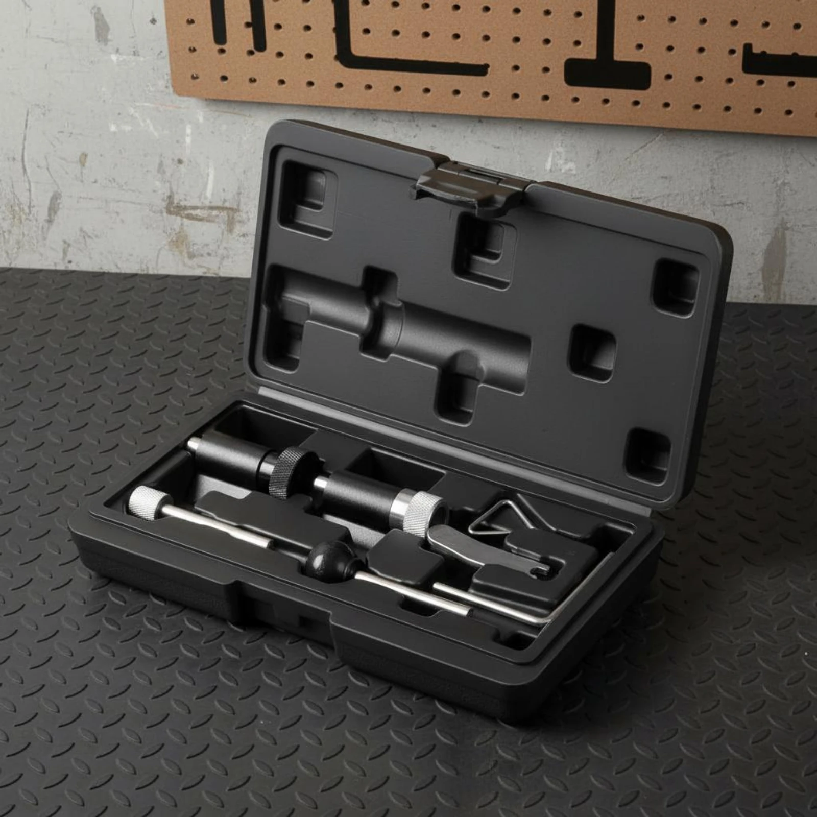 

6 Pieces VW Automotive Timing Tool Garage Use Timing Belt Tool Set High Quality Material Portable Case for Mechanics