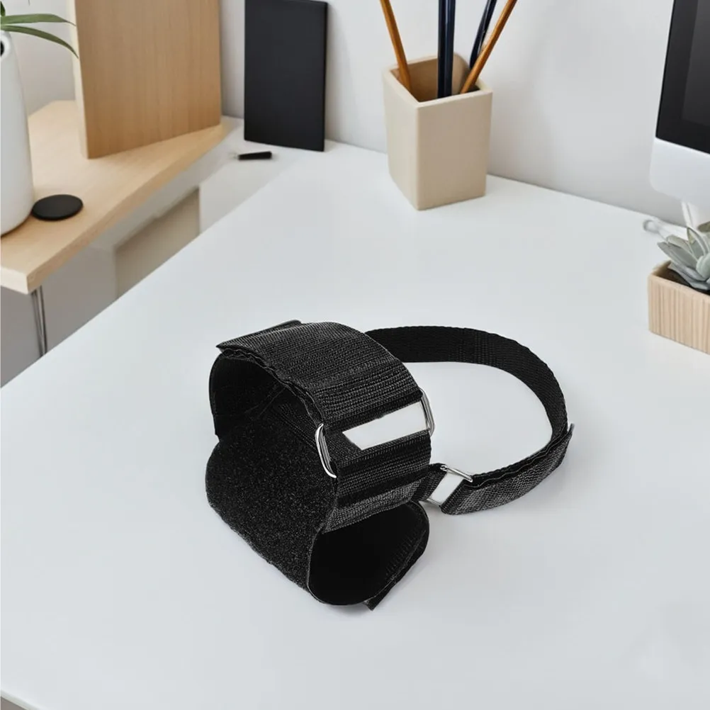 2Pair Foot Dumbbell Straps with High-Density Padding Adjustable Buckle Wear-Resistant Tibialis Trainer Band for Home Gym