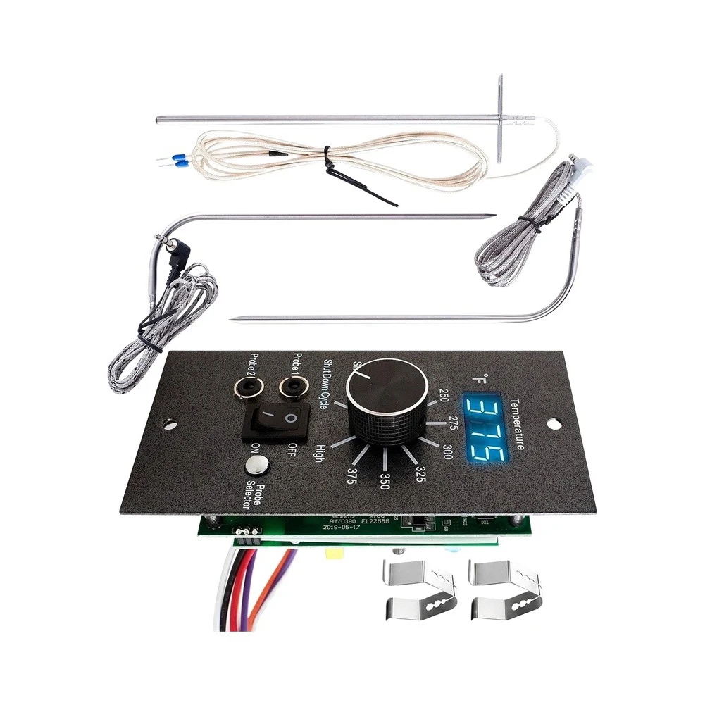 Digital Pro Controller For Pellet Grill With Meat Probes And Sensor Precise Temperature Control ReplacementPart BBQ Accessories