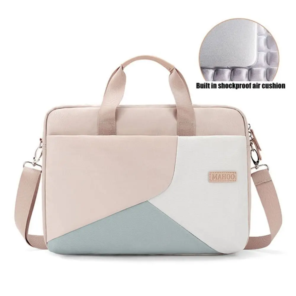 Shock-proof Laptop Sleeve Bag Thin and Stylish 15.6 Inch Notebook Handle Bag Oxford Cloth Durable Computer Protective Case