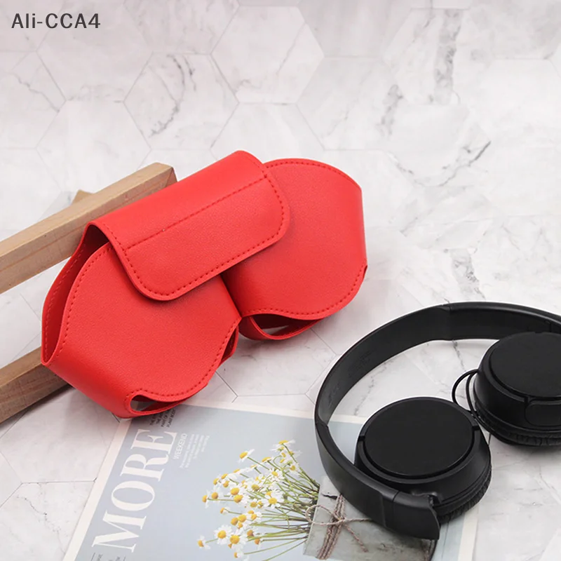 CCA4-1Pc PU Wear-resistant Case Waterproof Pouch Protective Headphones Case for Dust and Scratch for Airpods Max Headset