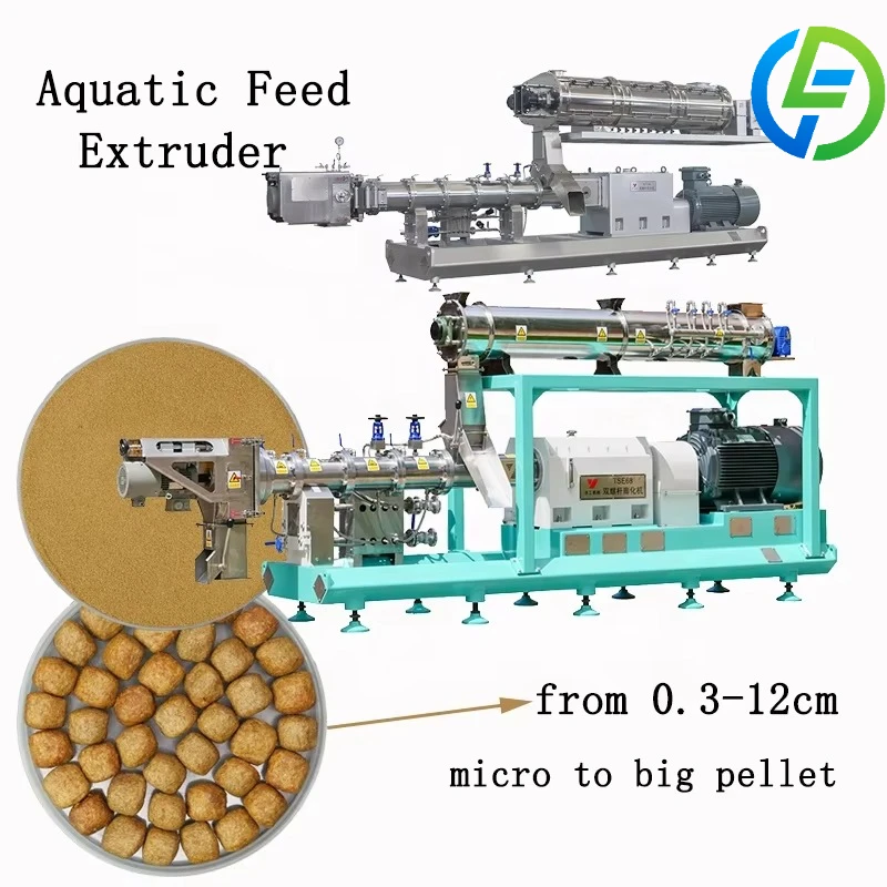 Customize Animal Food Machine Price Fish Feed Pellet Extruder Production Line for Fish Feed Making Machine Soybean Extruder