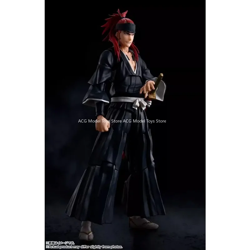 In Stock Original Bandai S.H.Figuarts SHF BLEACH Thousand-Year Blood War Abarai Renji Action Figure Toys Collection Model Gift