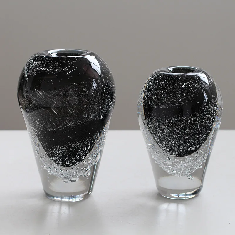Creative simplicity Irregular bubble glass vase Sales Department Model room Bedroom Study Home accessories wholesale
