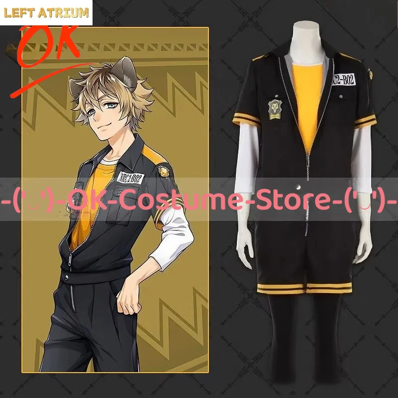 

[Customized Size] Twisted Wonderland Savanaclaw Ruggie Bucchi Tracksuit Jumpsuit Cosplay Costume Outfit Halloween Party Uniform