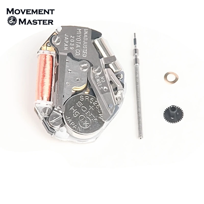 Оригинальный японский механизм MIYOTA 2035, высокая игла, исполнительный механизм 2036, 2033, 2039, кварцевый механизм, часы, запасные части