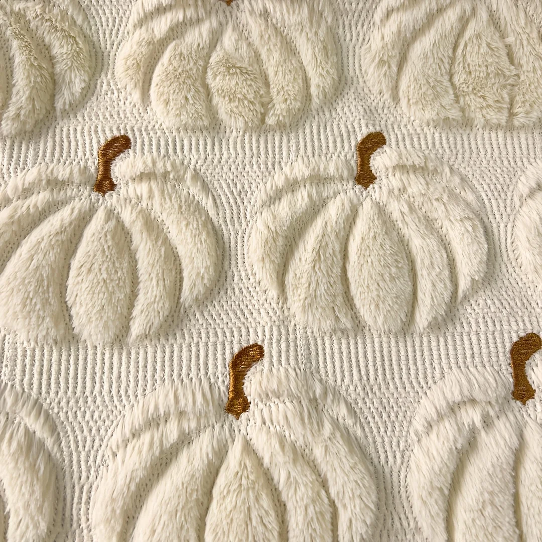 1 Piece Plush Cracked Pumpkin Pillow Cover, Autumn Harvest Season Thanksgiving Decoration, Halloween, Christmas Party Decoration Pillow Cover, Soft and Comfortable, Suitable for Decorating Parties, Bedrooms, Living Room Sofas, Pillow Insert Not Included, Halloween, Christmas Gift