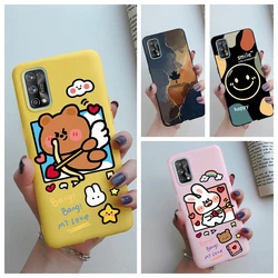 For Realme 7 Pro Phone Case Cute Cartoon Pattern Silicone Candy Back Cover for Oppo Realme 7 Pro 7pro Case Bumper for Boys Girls