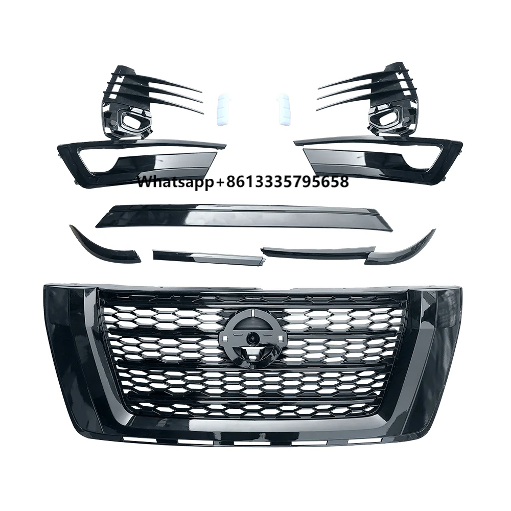 

TDCMY Factory Promotion Car Bodykit Black Edition Front and Rear Bumper Spoiler Fog Lamp Door Moulding for Nissan Patrol 21