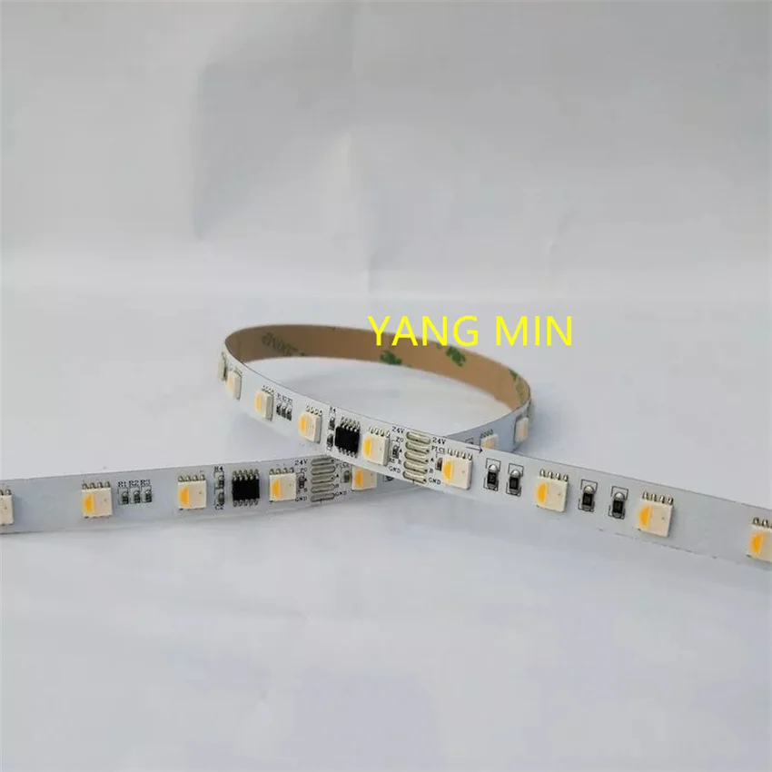 12V 24V TM512AC 60led/m Stage & KTV Strip 3 Ounce SMD5050 Full Color Changing LED pixel Strip LED for  Theme Park