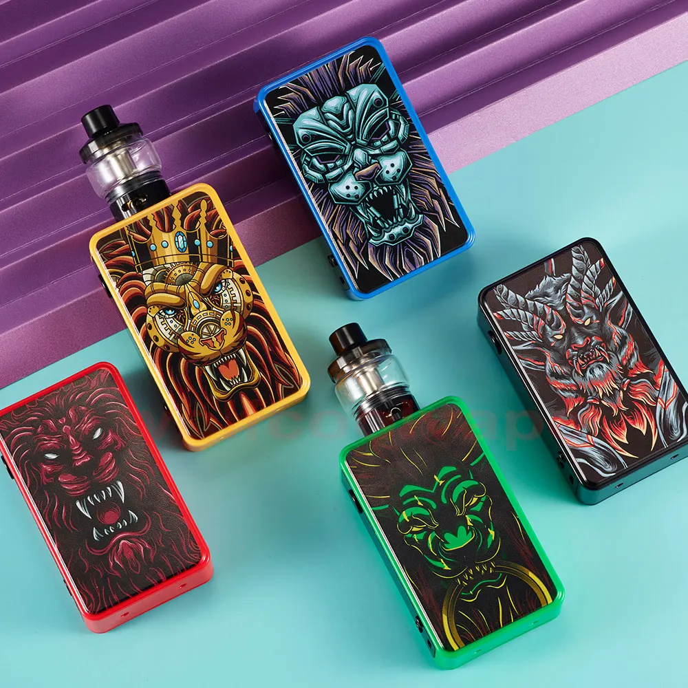 Electronic Cigarettes Vaporizer 160W Box Mod Kit 2200mah Battery 3.5ml Atomizer Power Adjustable E Cigarettes Vape kit