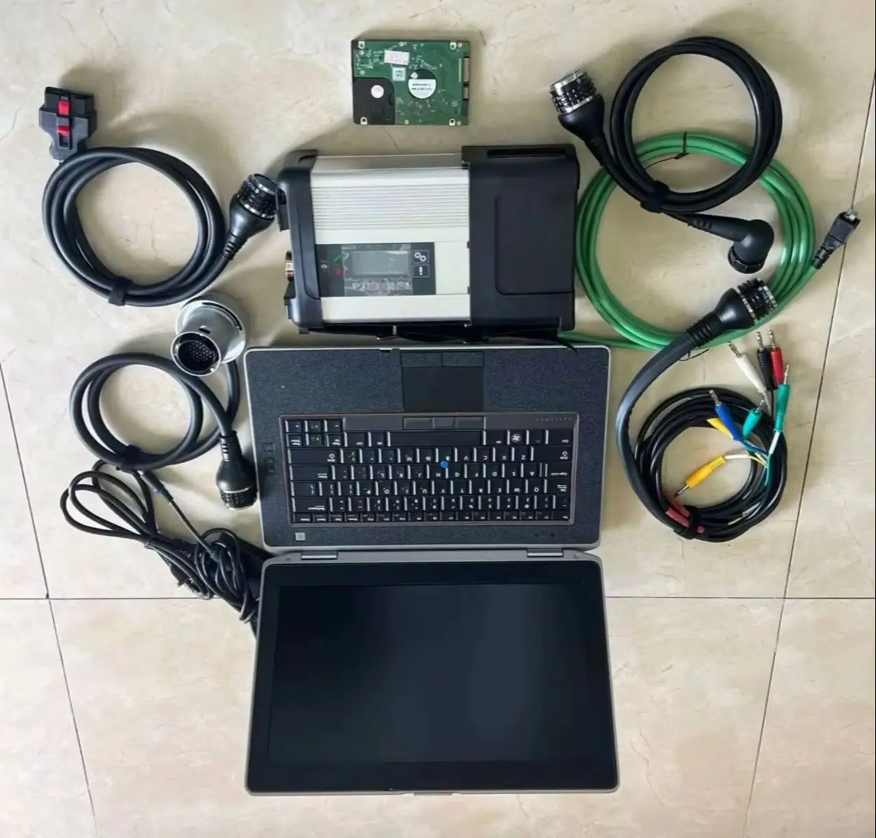 New MB Star C5 SD Connect Autotive Diagnostic Tool Laptop E6420 I5 8G Computer V09.2026 Multi-language Software