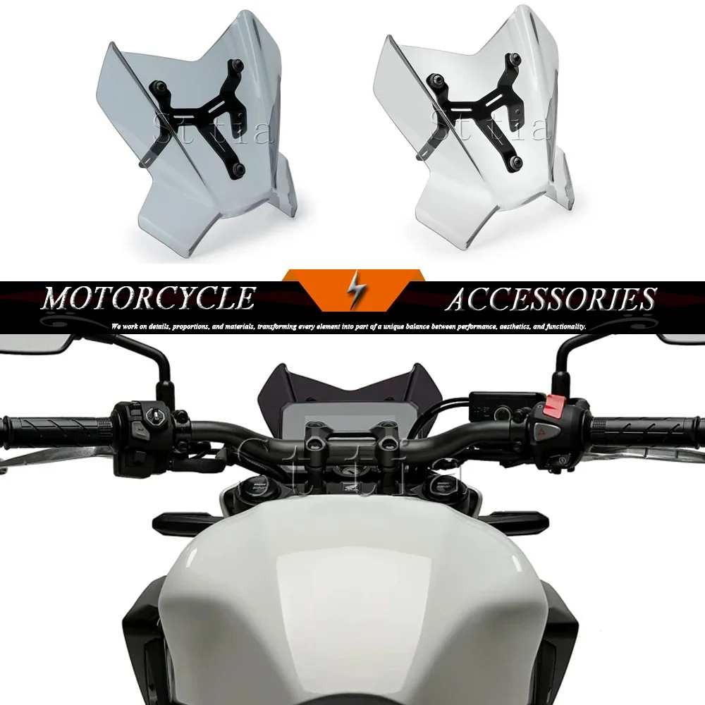 

For Honda CB 500 CB500 Hornet 2024 2025 Windshield Windscreen Motorcycle Wind Deflector Fairing Visor Viser Front Screen