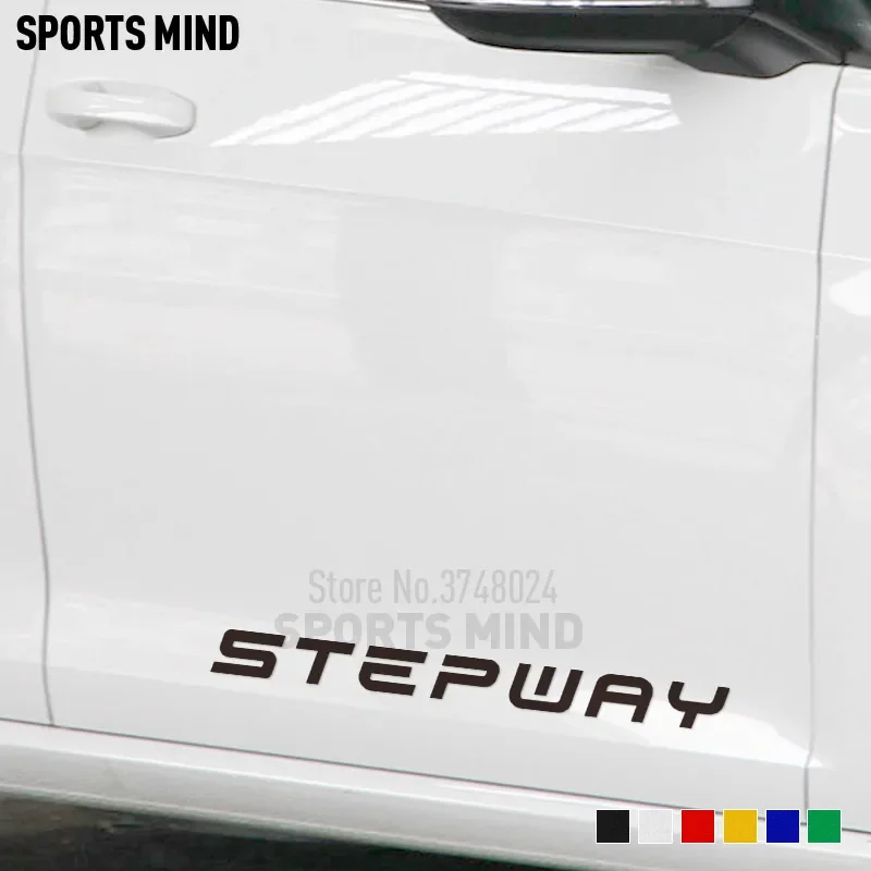 2Pcs Vinyl Styling Stickers Compatible with Sandero Stepway Duster