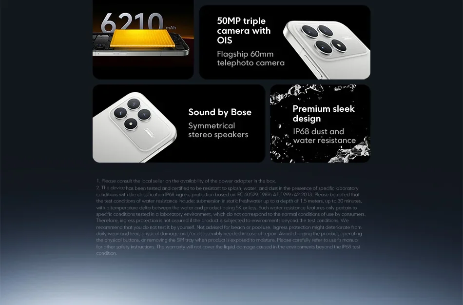 Original Smartphone POCO F8 Pro 5G Global Version Snapdragon® 8 Elite 6.59" 120Hz HyperRGB AMOLED Display 6210mAh NFC