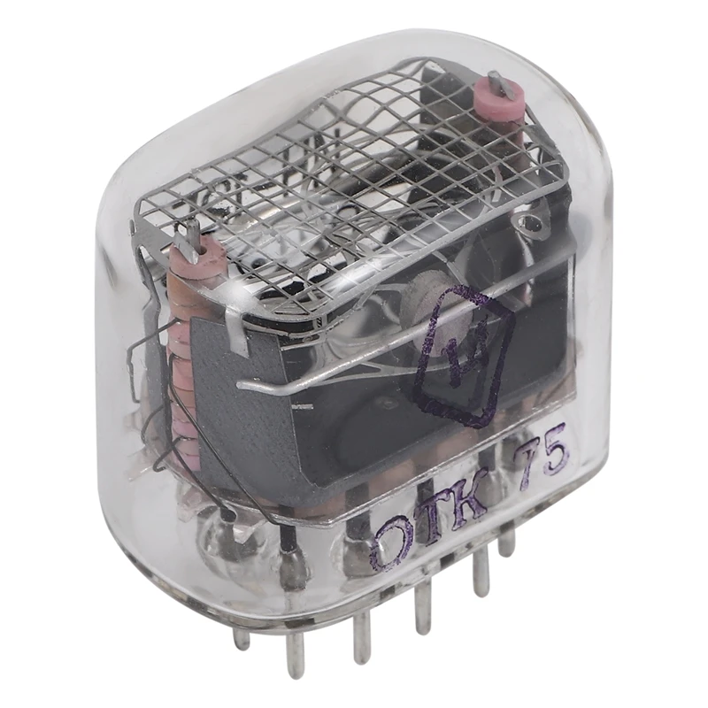 

Y43A-1Pcs New IN-12 IN12 Glow Tube For Glow Clock Nixie Digital LED Clock With Decimal Point