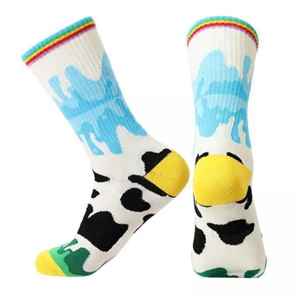 

Men’s Funny Crazy Dress Crew Socks Comfortable Absorbent Fashion Hosiery for Sports Running Gift