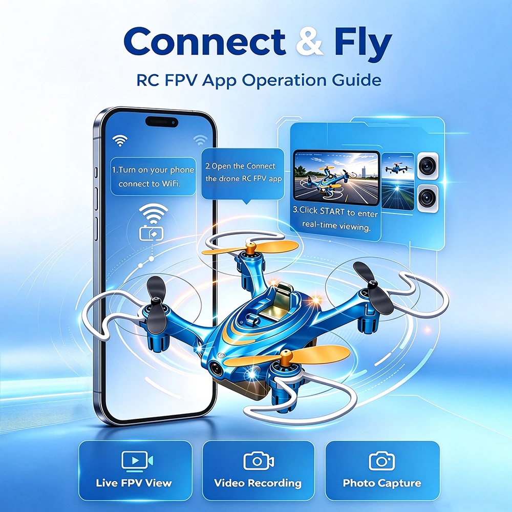 Drone Mainan RC Baru dengan Ka - Drone Camera Hd ulasan dan harga