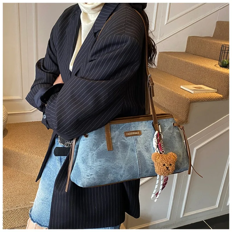 

Niche Design Trendy Shoulder Bag Women's Fashionable All-match Commuter Underarm Bag Advanced Texture Bag