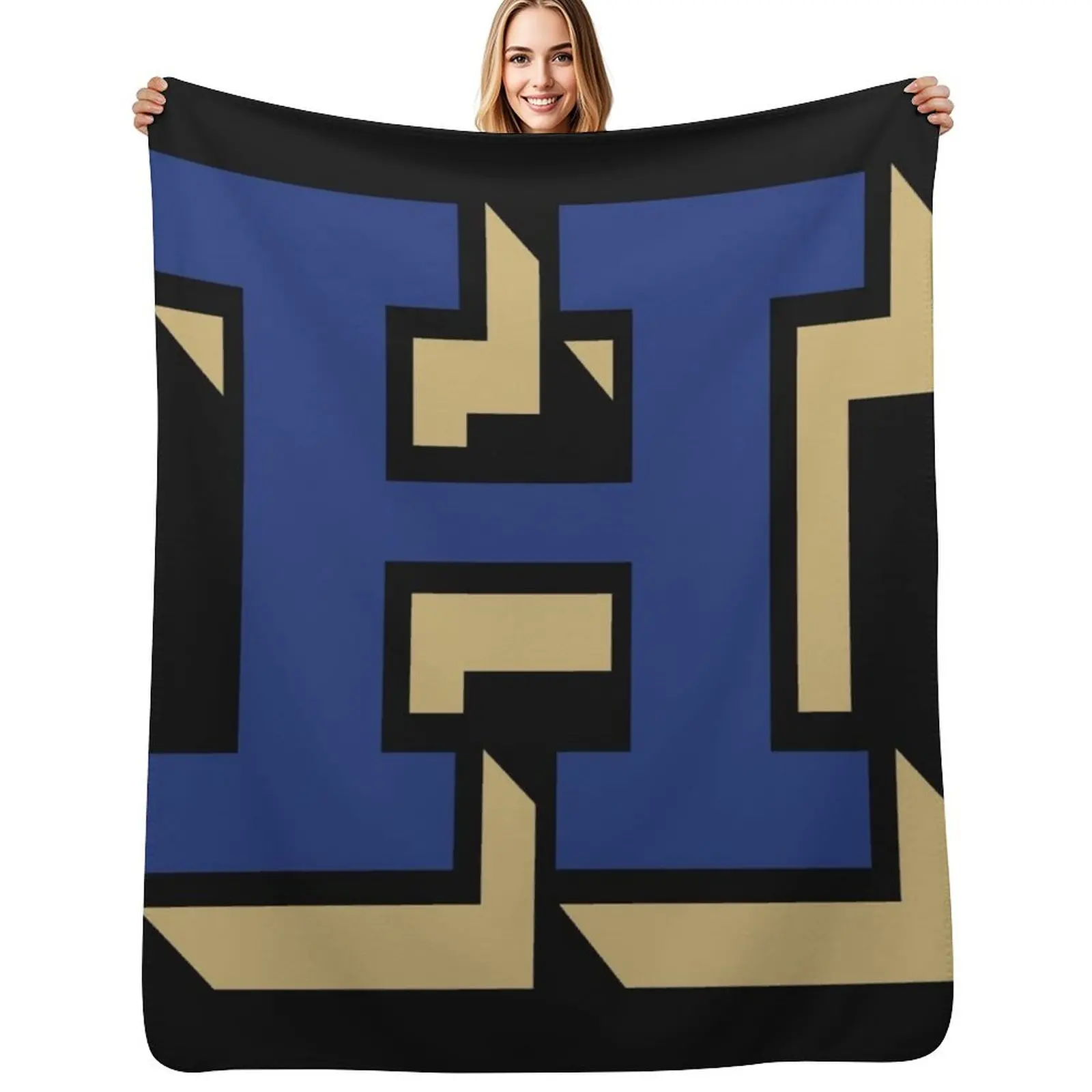 

Hamilton College Continentals Throw Blanket All Season Soft Lightweight Blanket for Home