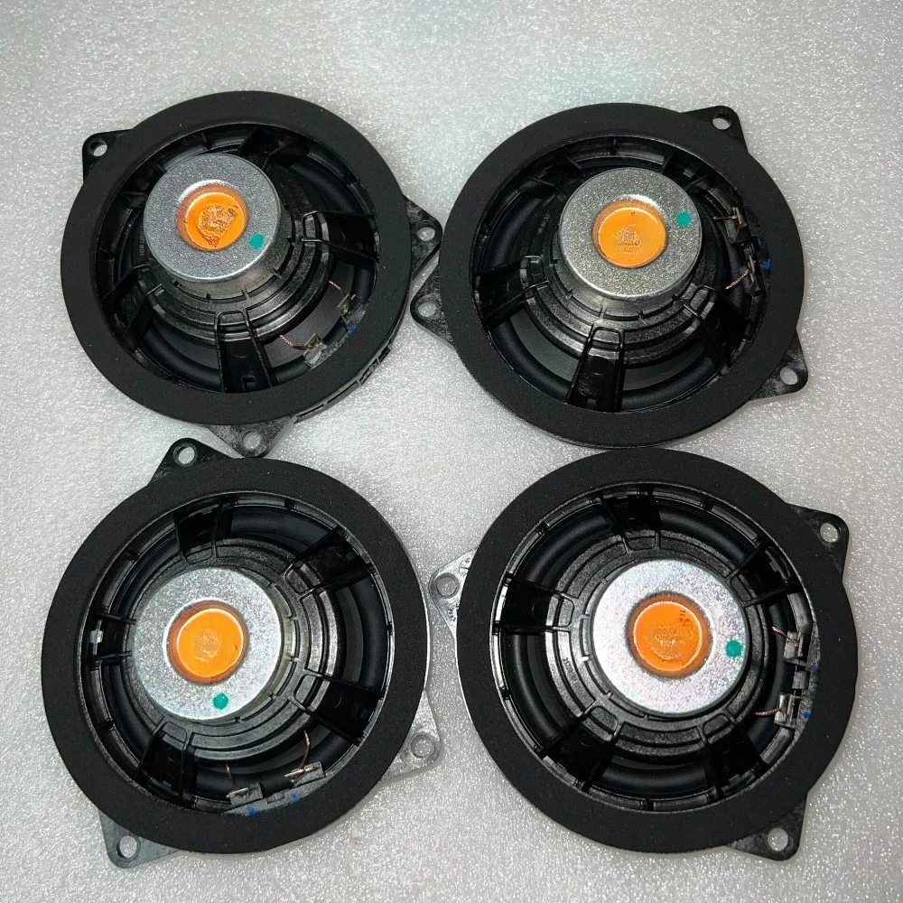 4 Pcs High Quality 4.5 Inches Car Door Speaker For BMW Mini F54 F55 F56 Front Rear Left Right Side Car Inner Door Speaker Update