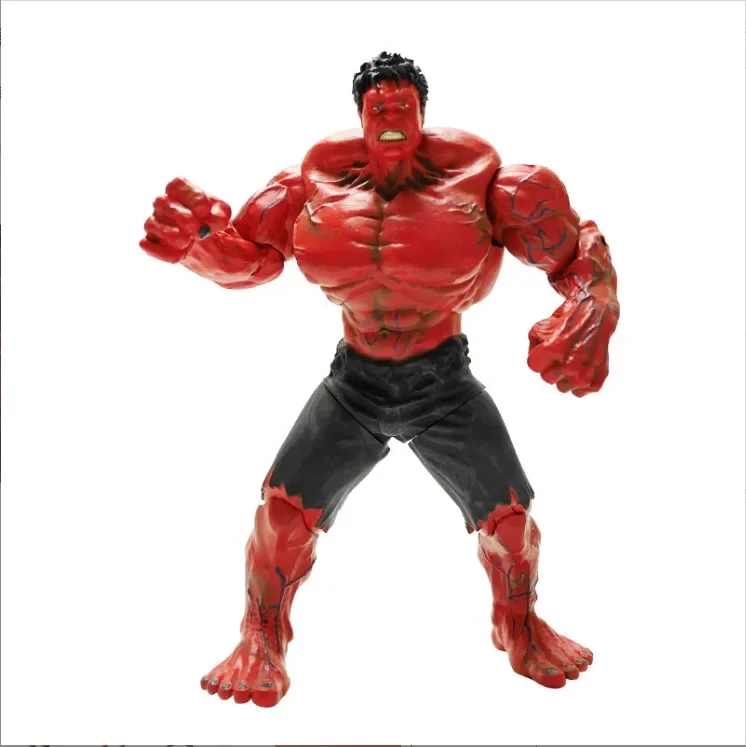 Marvel Gray Red Hulk Robert Bruce Banner Figurine Collection Action Figure Model Toy Gift Collectible Doll Decoration Toy