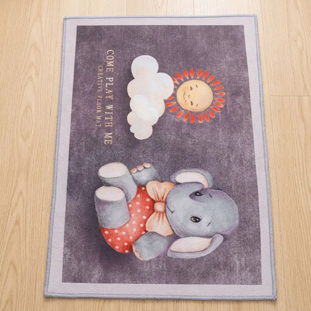 Practical Non-Skid Backing Non-Slip Floor Mat Dirt Trapping Design Cartoon Door Mat Anti-Skid Ground Mat Front Door Entry