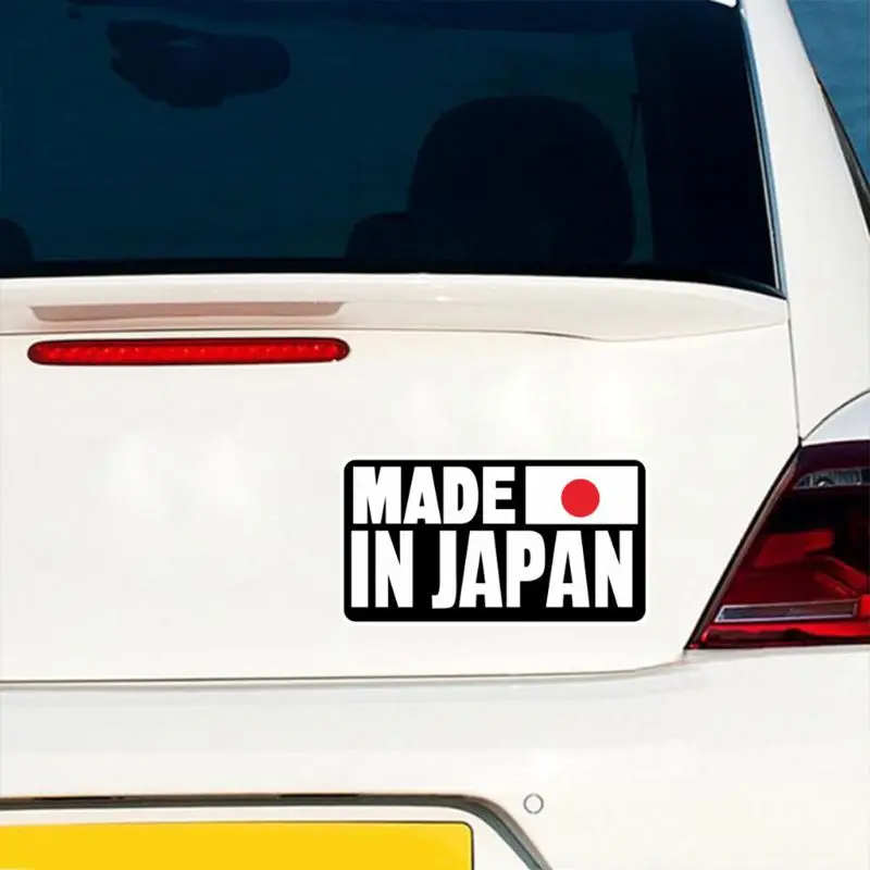 Japan Text Offroad Truck Car Auto Sticker Reflective Decal Drifting Wild