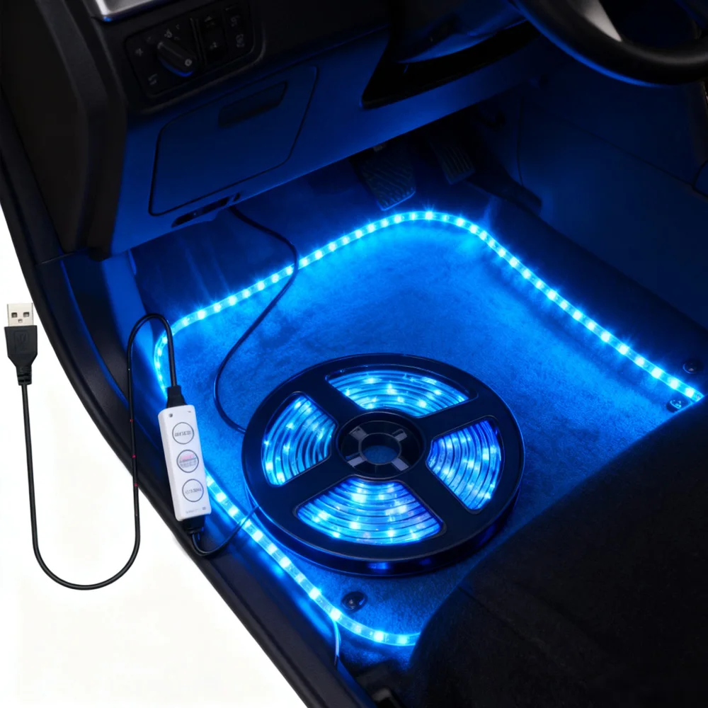 

RGB LED Strip USB 5V SMD5050 Flexible DIY waterproof LED Lamp Tape lampTV Background Room Bedroom Decoration Light