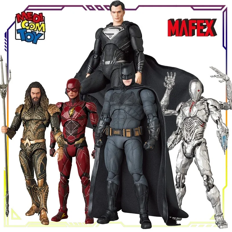 MEDICOM TOY Original MAFEX Justice Alliance Series Dominant Sea Power Anime figura de acción modelo juguetes adornos regalos para niños