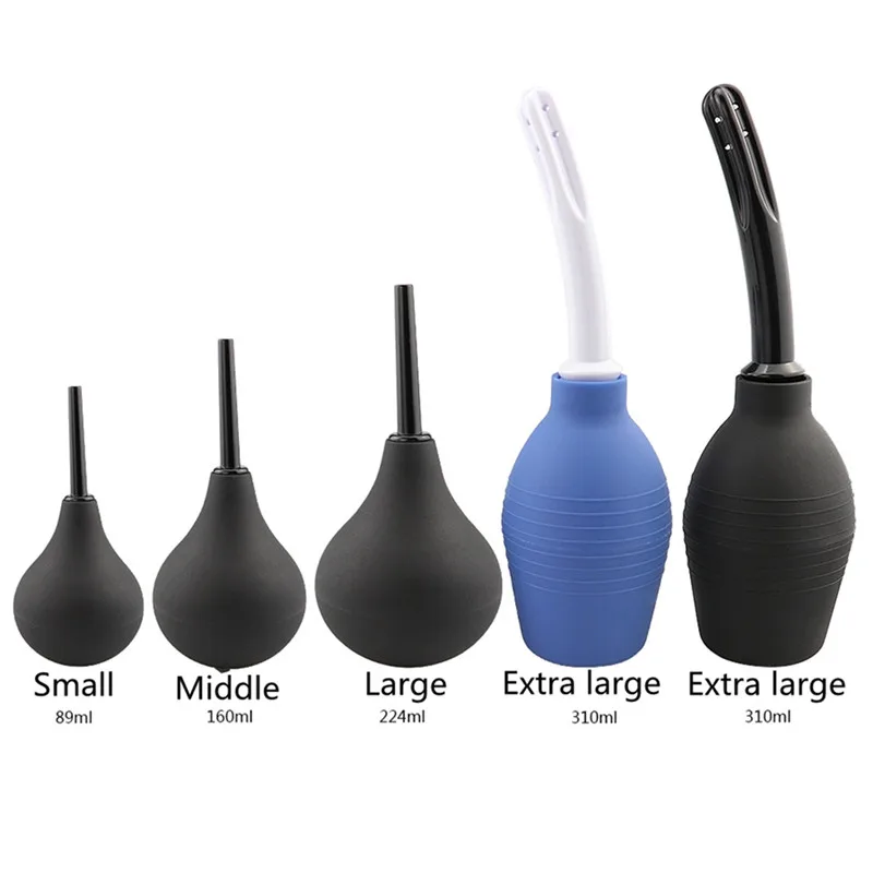 لينة المطاط النساء المستقيم نظافة حقنة شرجية التنظيف الطبي دش حقنة شرجية الاستحمام سيدة الجنس النظافة غسل المحمولة الحاويات جديد #2