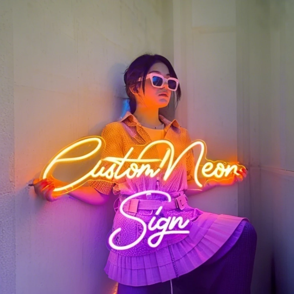 Custom Neon Sign - LED Personalized Name Light for Bedroom & Home Decor |Kid Gifts Energy-Saving Neon Light for Room Decoration