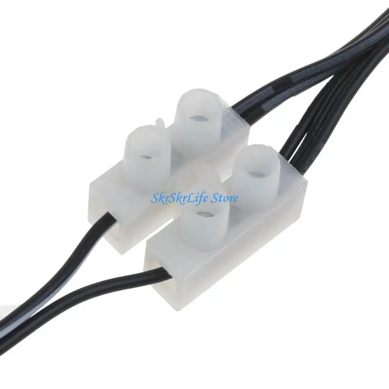 E65E 3 فولت-12 فولت قابل للتعديل 3 في 1 LR20 D مزيل البطارية كابل موائم مصدر تيار سلك استبدال لبطارية 2-8x1.5 فولت LR20 D #5