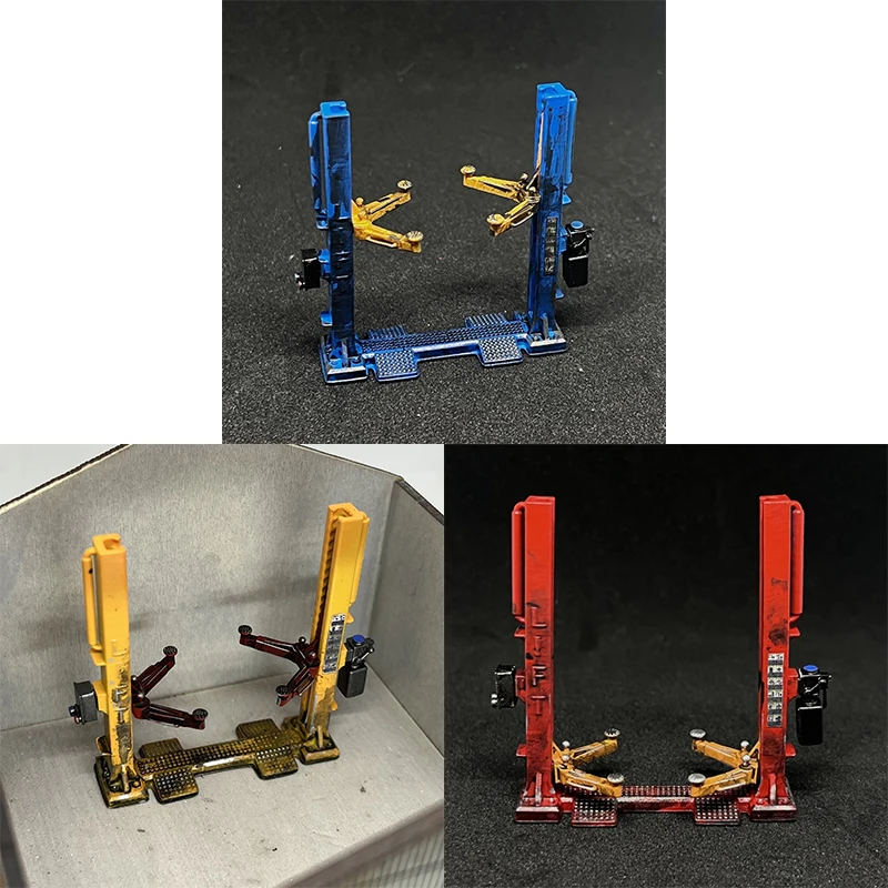 1:64 lift model is suitable for 1/64 car model modification scene accessories toys
