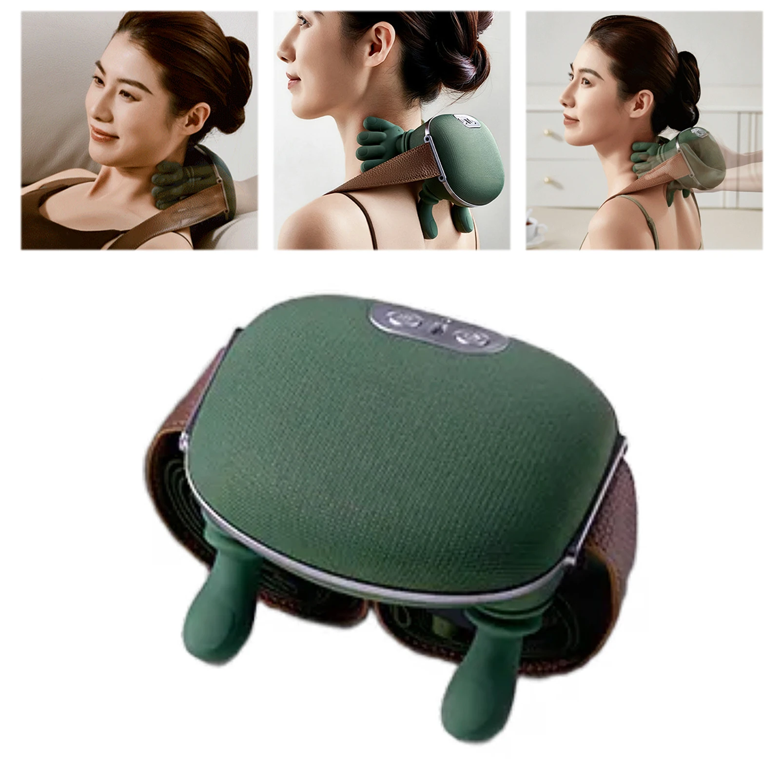 

Neck Massager Deep Tissue Shiatsu Neck and Shoulder Massager with Heat Electric Massager Gifts for Women Men