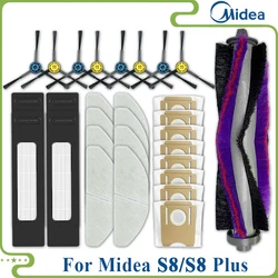 Pasuje do Midea S8+ Plus, 클리엔 CLIEN T24, 왁크에어 ThinkAir RV50 Pro Części zamienne Akcesoria Główna szczotka boczna Filtr Mop Worek na kurz