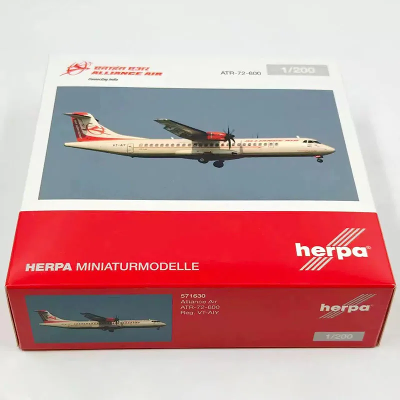 HERPA 1/200 Scale ATR -72-600 571630 Airplane Alloy Simulation