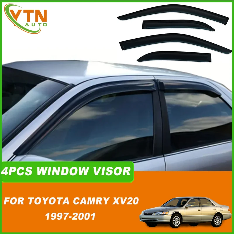 

For Toyota Camry XV20 1997 1998 1999 2000 2001 Weathershield Sun Rain Deflector Guard Car Window Deflector