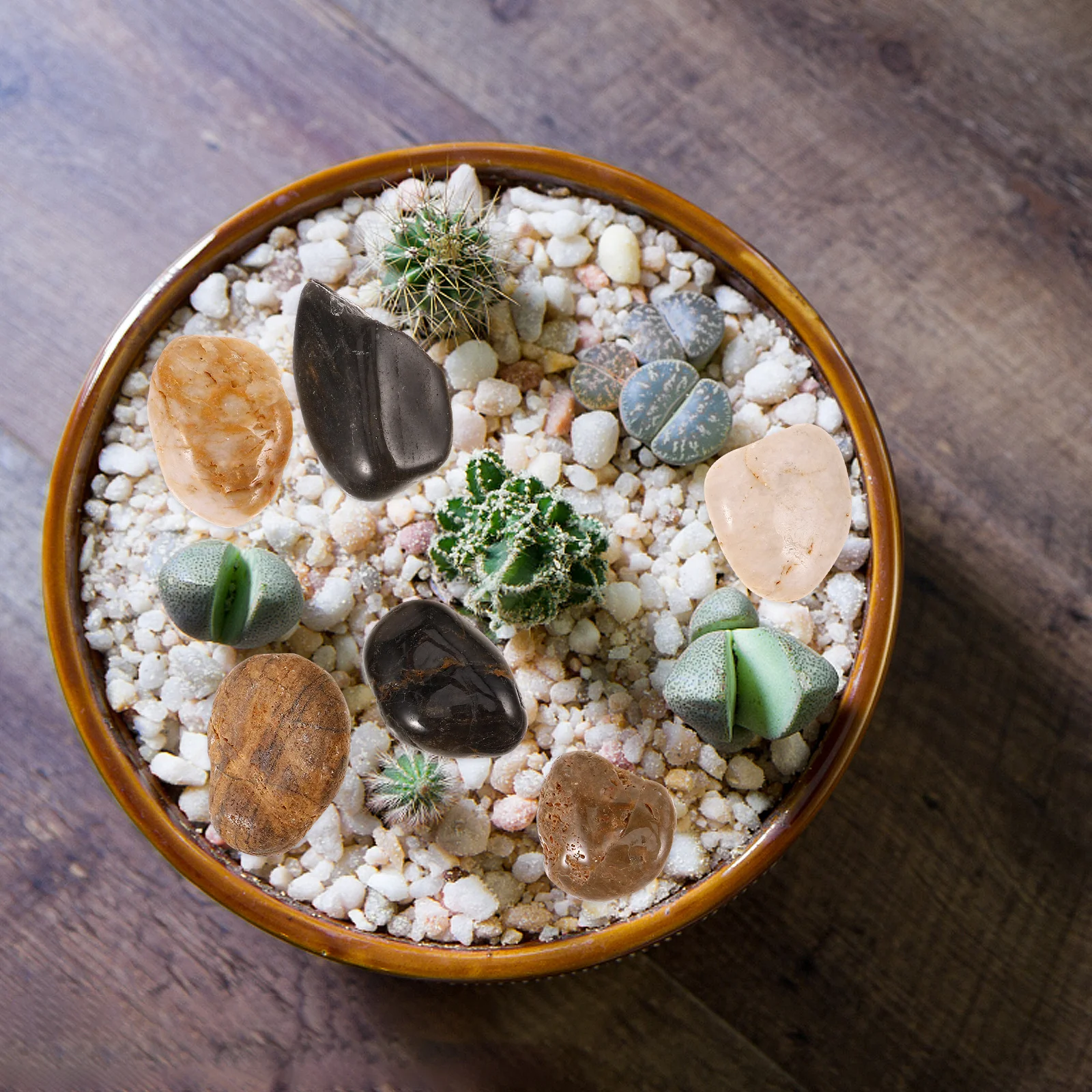 

500G Natural River Rocks For Aquarium Decorative Stones Landscape Gravel Pebbles Outdoor Garden Water Feature Yard Drainage