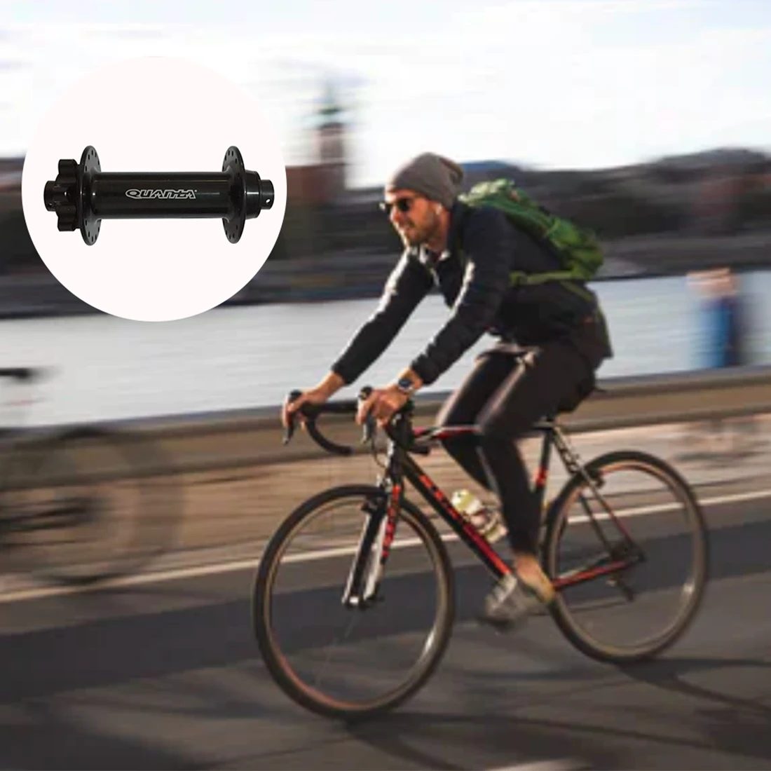 

ADD-150mm 15mm Bike Hub Front Rear 32 Holes for KT Electric